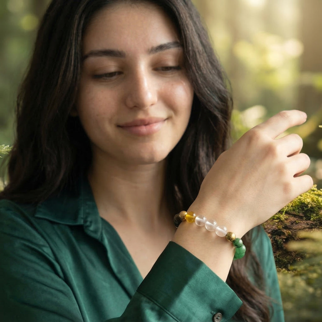 Bhagya Uday Bracelet - Natural Stones Bracelets