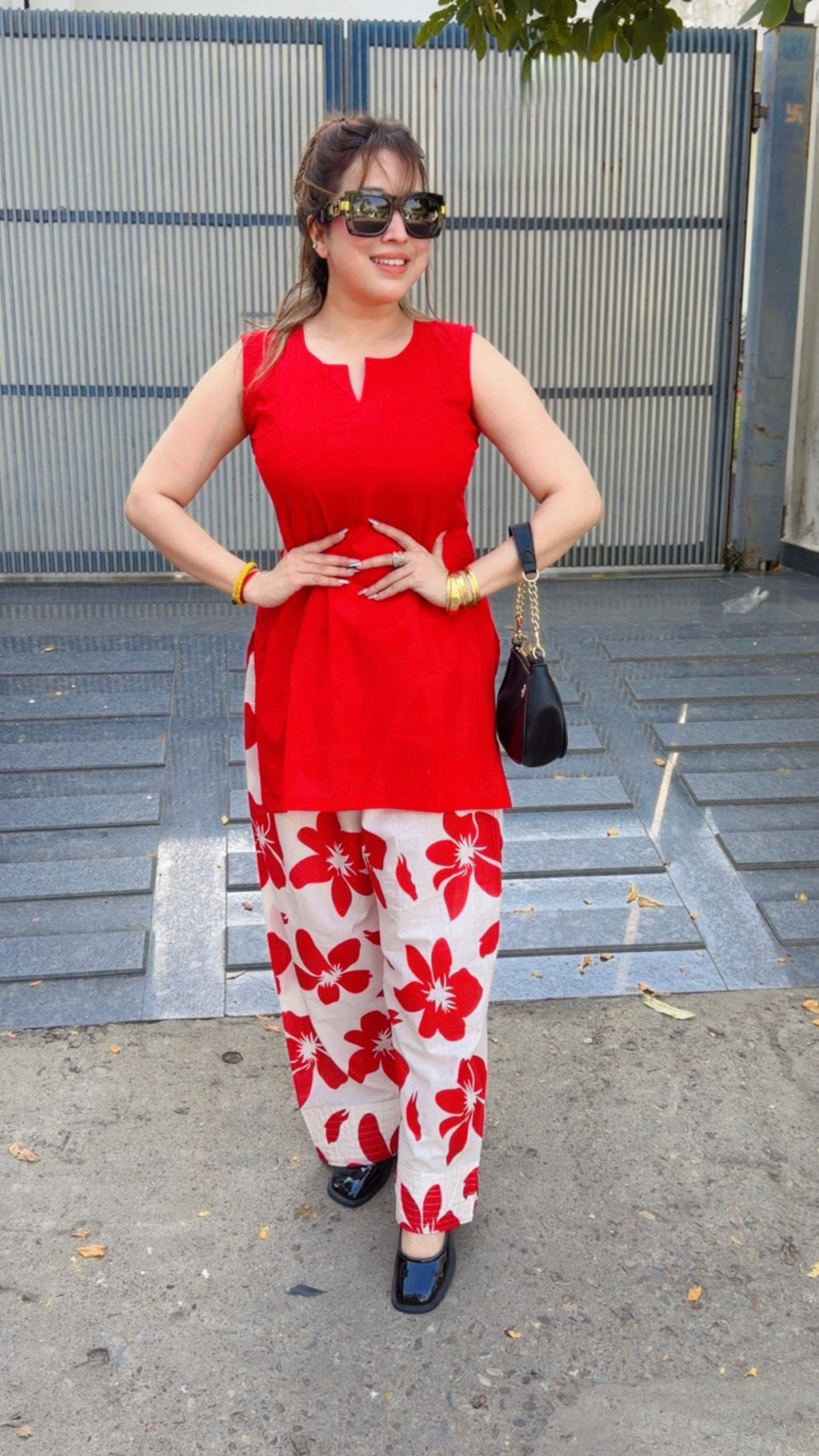 Farshi Salwar Suit Red - Buy 2 Get 200 OFF (Copy)